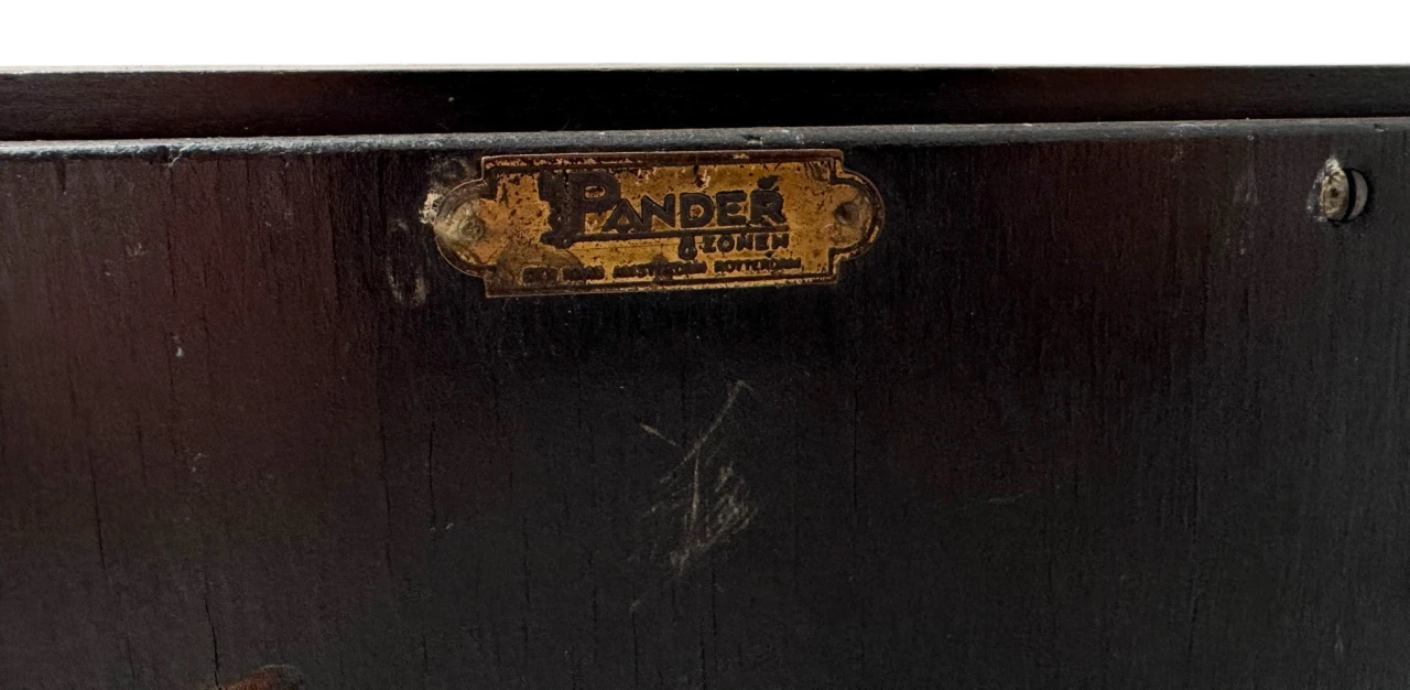 Art Deco Modernist Dressing Table or Vanity by Hendrik Wouda for Pander, 1924